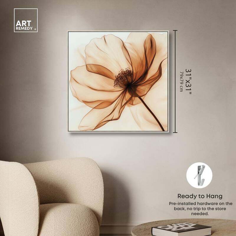 Fragile Elegance II Canvas by Art Remedy