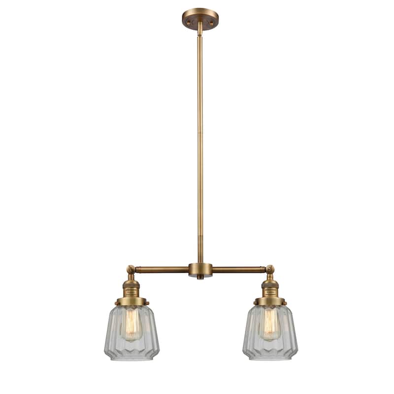 Innovations Lighting Chatham 2 Light 21" Wide Linear Chandelier