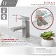 preview thumbnail 29 of 34, Single Hole 1-Handle Bathroom Faucet - Faucet Height: 6" | Spout Height: 2 11/16"