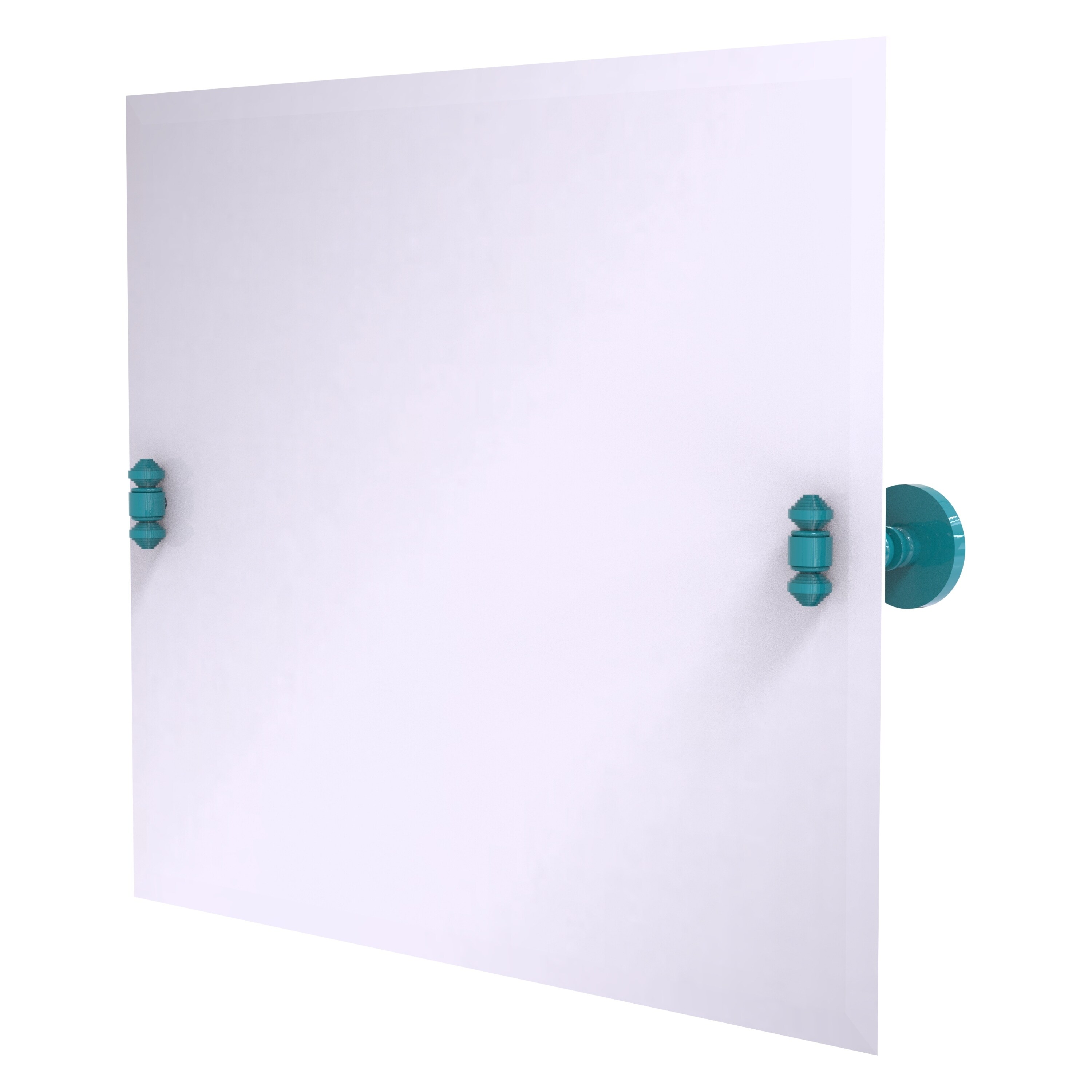 Allied Brass Frameless Landscape Rectangular Tilt Mirror with Beveled Edge