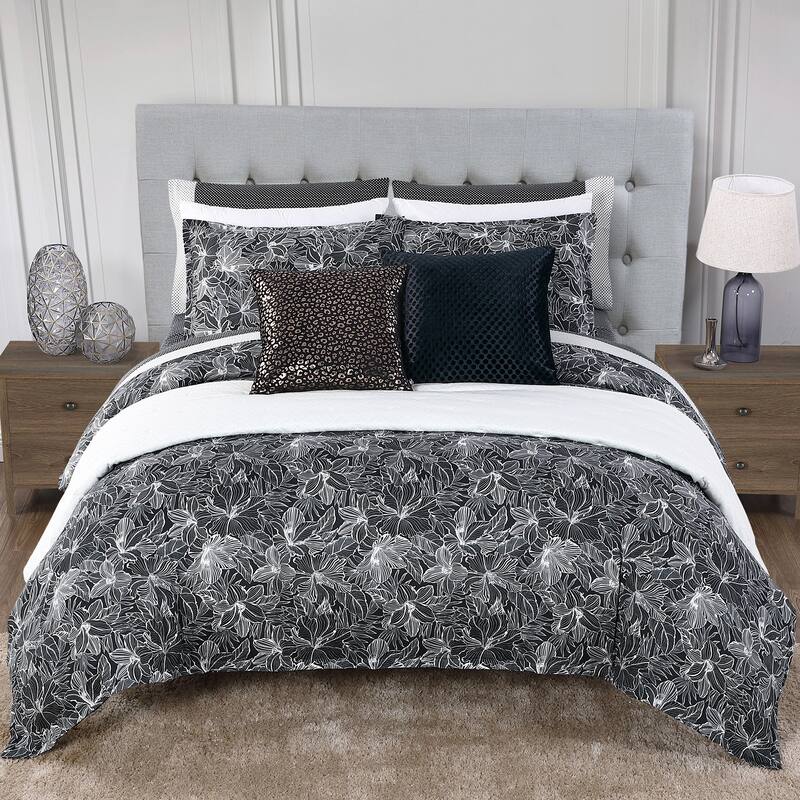 Anne Klein Marlo 3-Piece Comforter Set