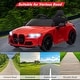 preview thumbnail 12 of 19, Licensed by BMW M4 12V Ride On Toy Car for Kids with Remote Control