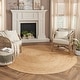 preview thumbnail 32 of 32, Nourison Natural Jute Indoor Solid Area Rug