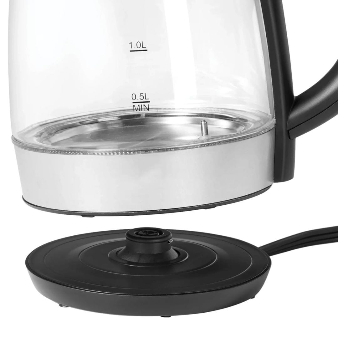 1.7 Liter 1 500 Watt Glass Electric Kettle with Variable Temperature Control