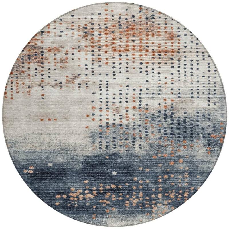 HomeRoots Geometric Transitional Rectangle Outdoor Rug