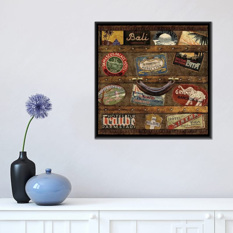 iCanvas "Well Traveled I" by Russell Brennan Framed Canvas Print