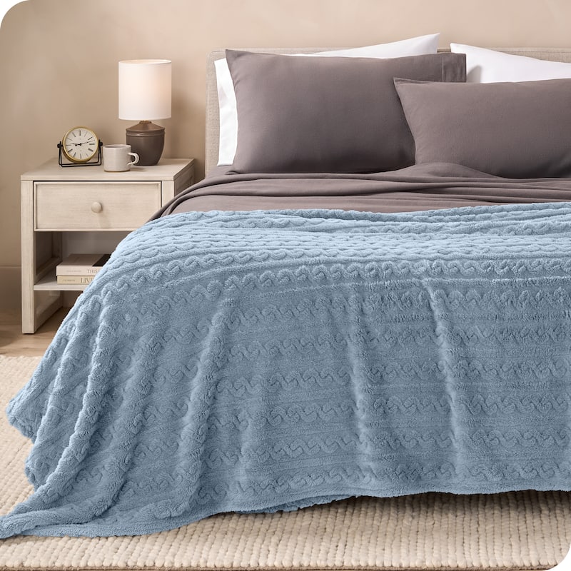 Faux Shearling Blanket
