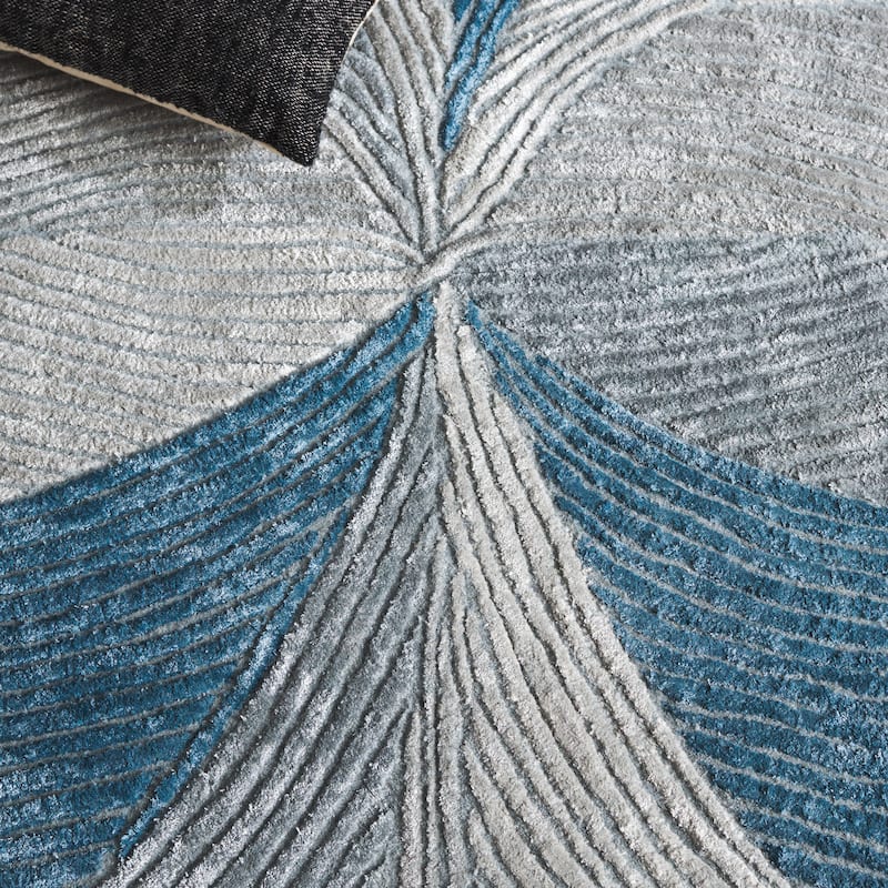 SAFAVIEH Handmade Fifth Avenue Vidya Mid-Century Modern Viscose Rug