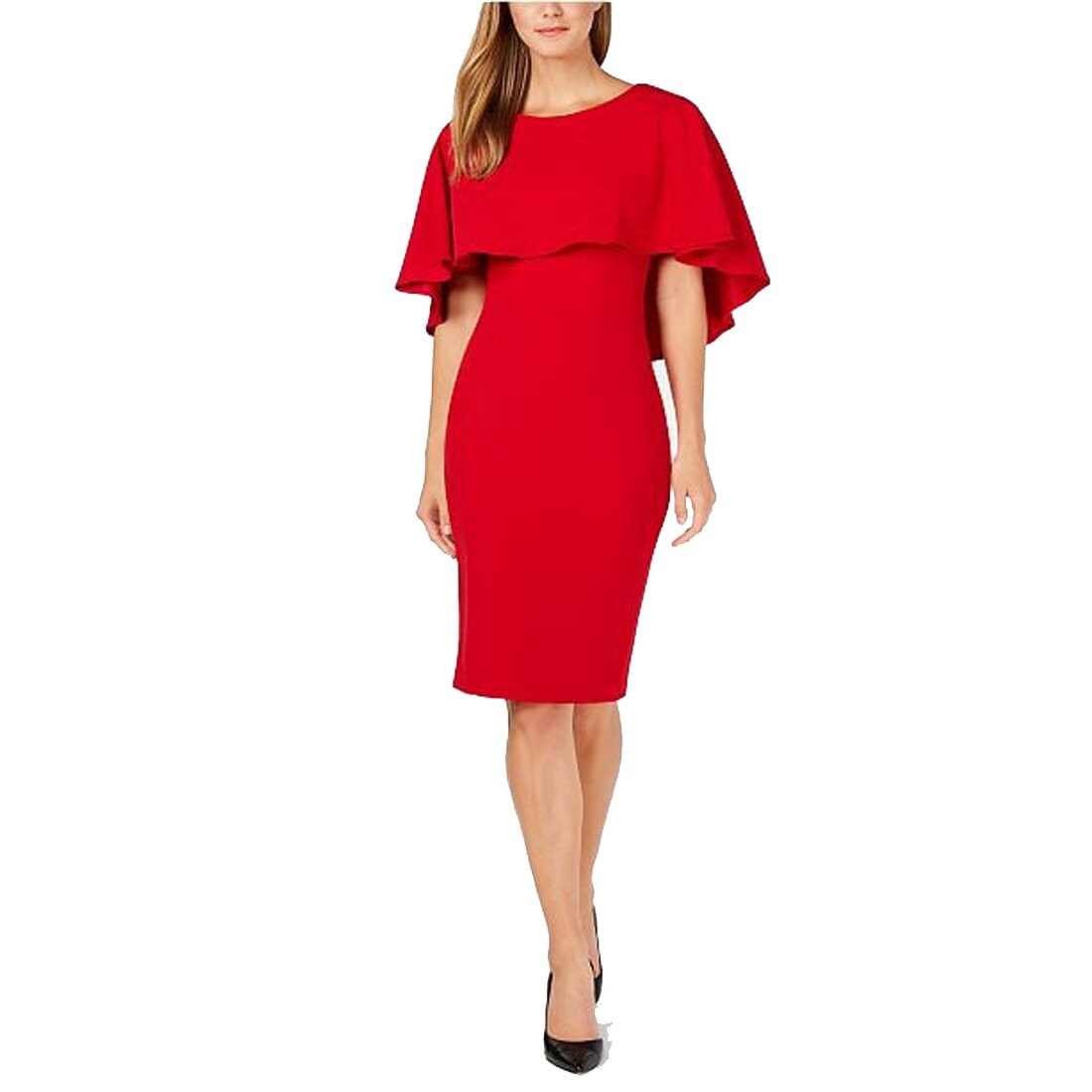 Popover sheath dress top