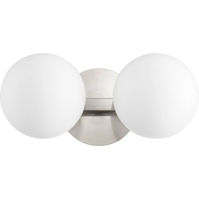 Quorum International 2 Light 14" Wide Bathroom Vanity Light with Satin