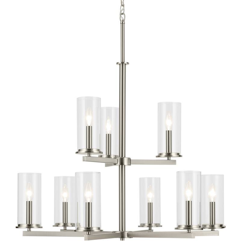 Kichler 44014 Crosby 9 Light 33" Wide Taper Candle Chandelier