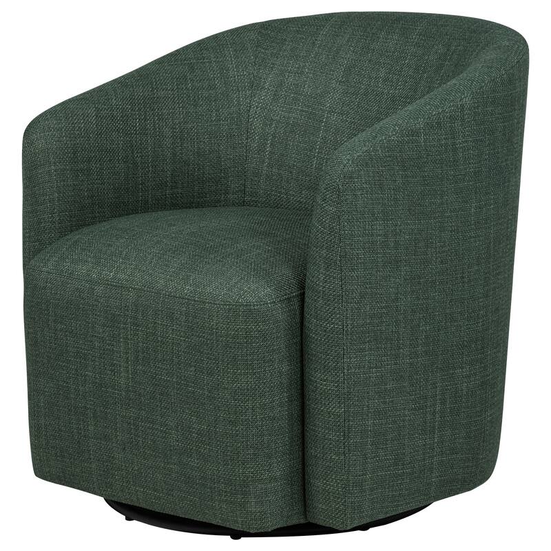 Mossbrook Fabric Upholstered Swivel Accent Chair - 29.25" x 29.25" x 31.5"