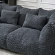 preview thumbnail 22 of 98, Modern Cute Chenille Upholstered Loveseat with High Resilience Foam