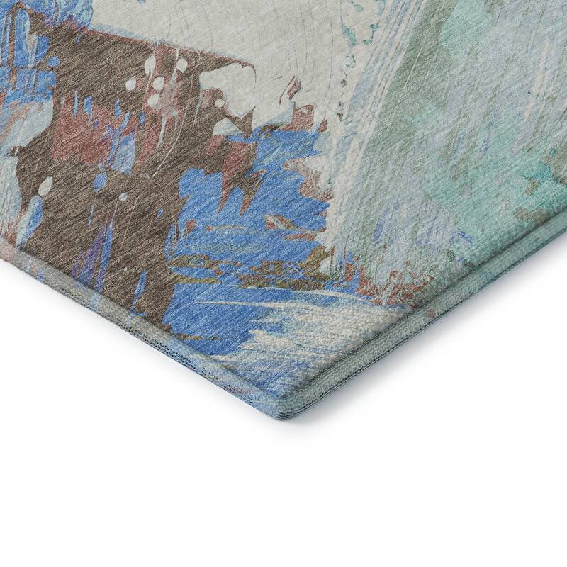 Premium Washable Super Soft Contemporary Brush Mayfield Rug