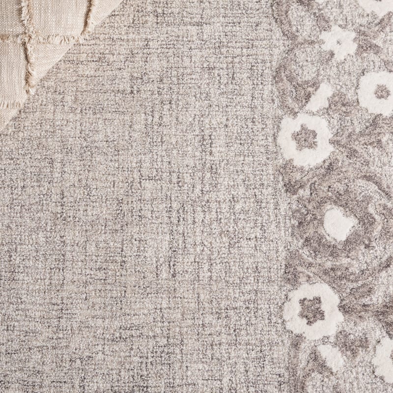 SAFAVIEH Handmade Ebony Vasilij Modern & Contemporary Wool Rug