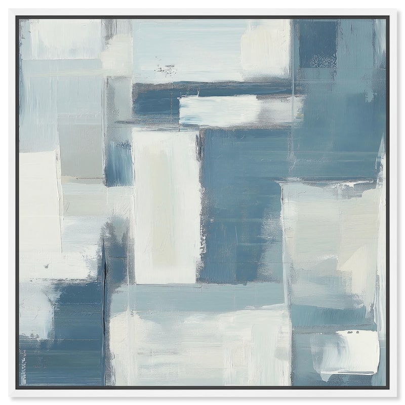Driftwood Hues III Canvas by Art Remedy - White - 24" x 24"