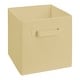 preview thumbnail 66 of 115, ClosetMaid Cubeicals 11-inch Fabric Drawer Natural