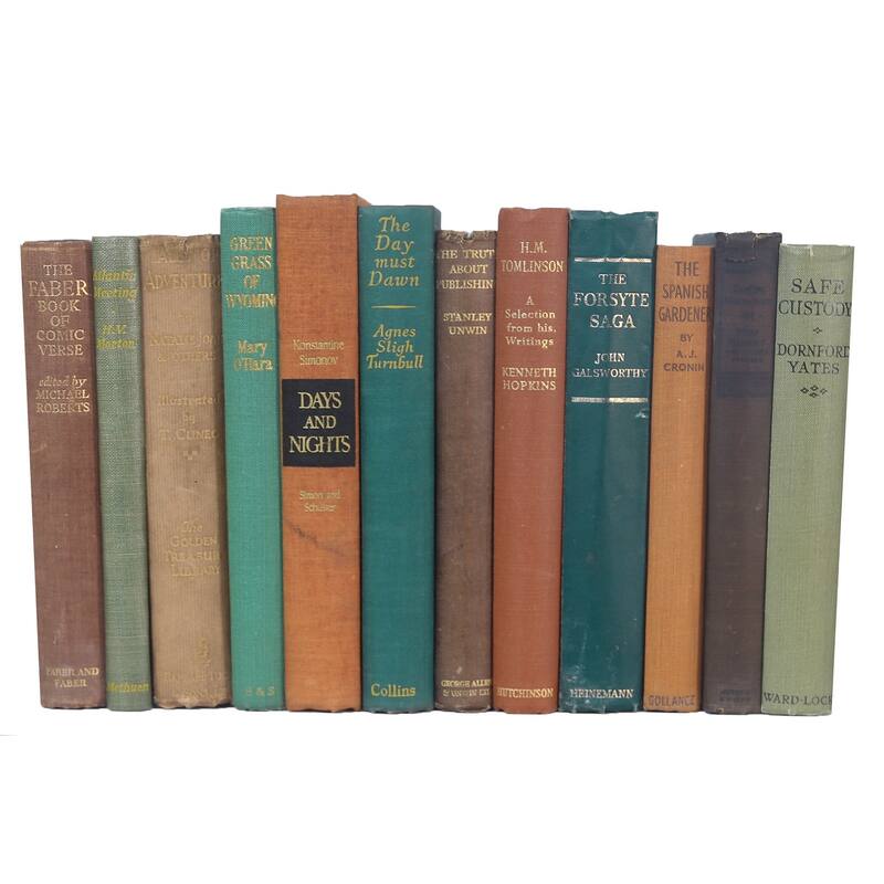 Books Brown Decorative Accessories: Vintage Cabin ColorPak