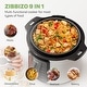 preview thumbnail 3 of 11, Electric Pressure Cooker, Upgraded 6 Quart/8 Quart 12-in-1 Multicooker, Stainless Steel Slow Cooker, Rice Cooker, Steamer, Sauté
