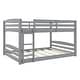 preview thumbnail 17 of 19, Avenue Greene Nola Full over Full Wood Bunk Bed Grey