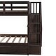 preview thumbnail 55 of 53, Twin-Over-Twin Bunk Bed with Three Drawers for Bedroom