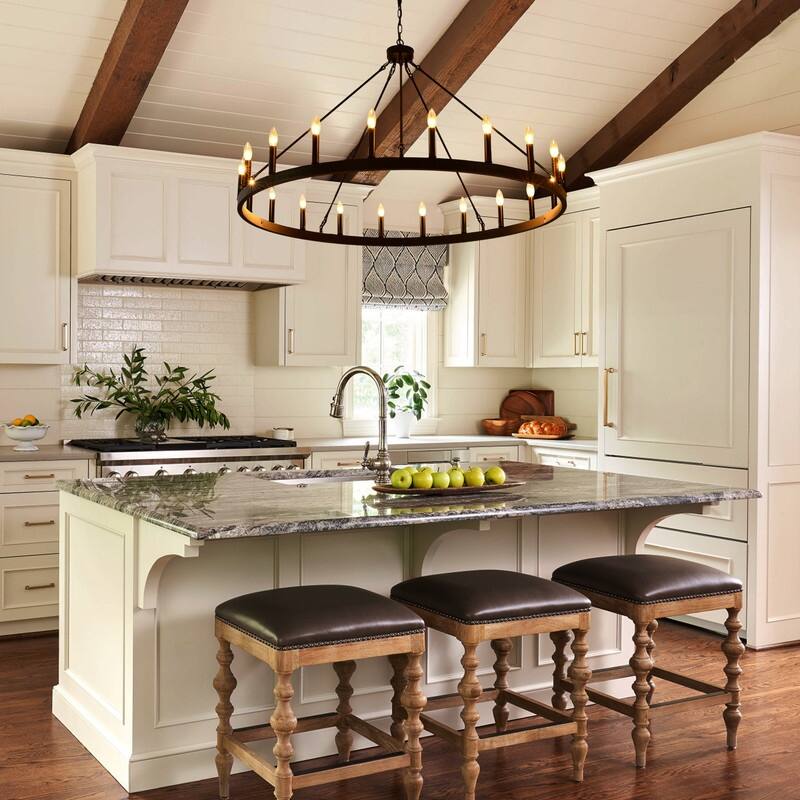 Extra Large Black Wagon Wheel Chandelier Farmhouse for Dining Room