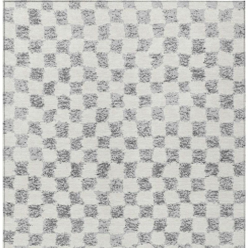 HomeRoots Geometric Transitional Rectangle Outdoor Rug