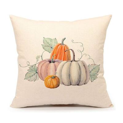 Pumpkin Throw Pillow Cover Halloween Cushion Case