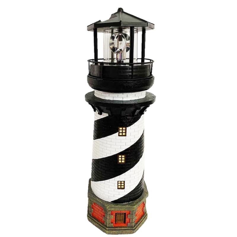 15" Solar Lighthouse