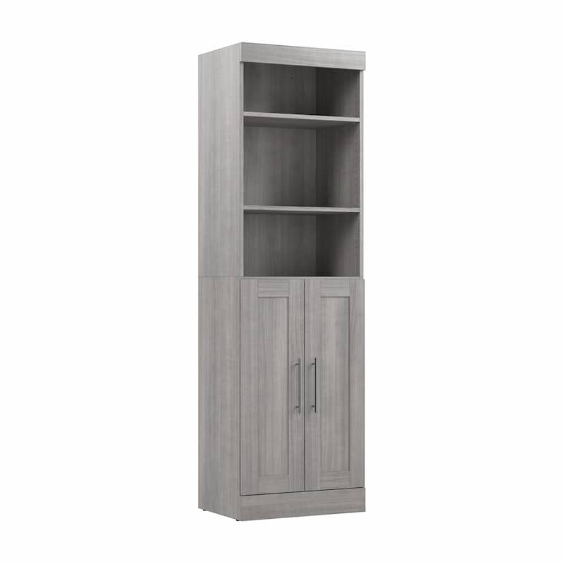 Pur 25W Closet Organizer with Doors by Bestar - Closet Organizer