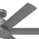 preview thumbnail 28 of 28, Hunter 52" Kennicott Outdoor Ceiling Fan, Wall Control - Contemporary, Industrial, Transitional - Windmill - Damp Rated!