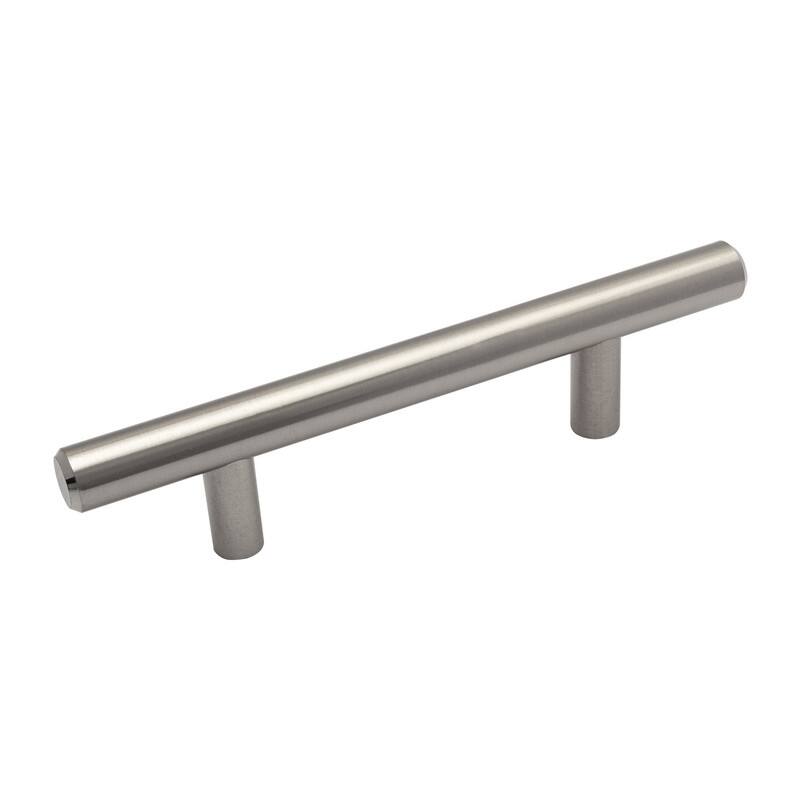 Utopia Alley Carli Cabinet Pull Handle, Brushed nickel/Matt Black 3", 5" and 12.5" Center to Center