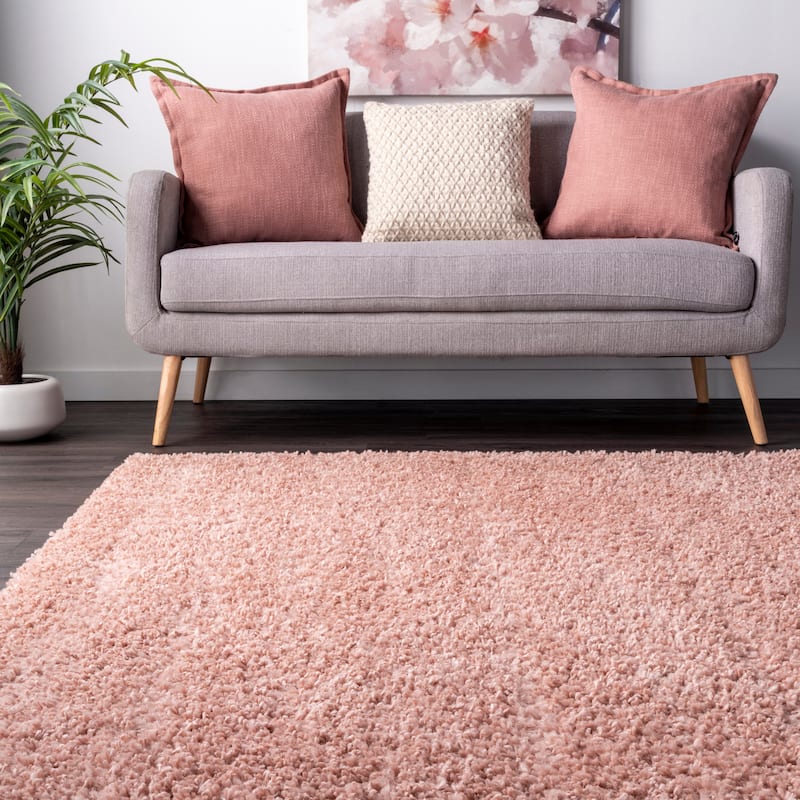 Nuloom Kara Solid Shag Area Rug