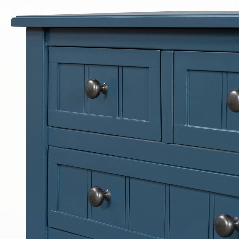 Narrow Console Table(Navy)
