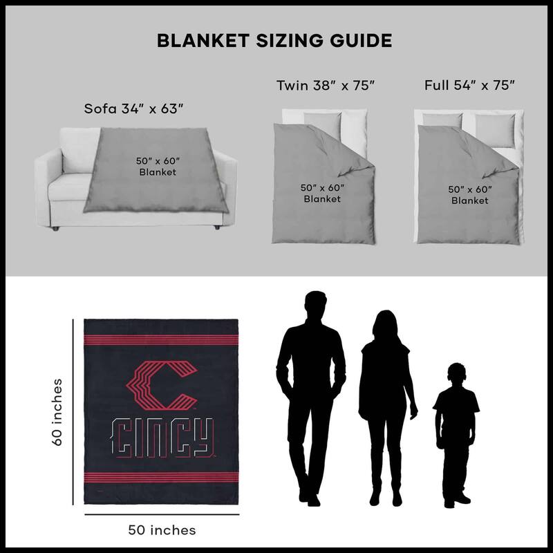MLB City Connect Silk Touch Sherpa Throw Blanket