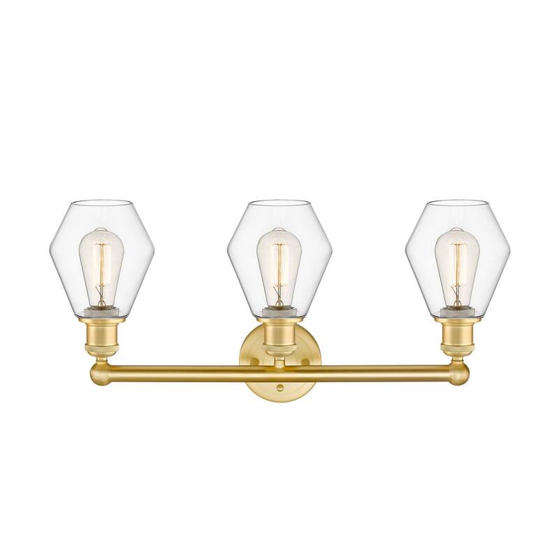 Innovations Lighting 616-3W-12-24 Cindyrella Vanity Cindyrella 3 Light