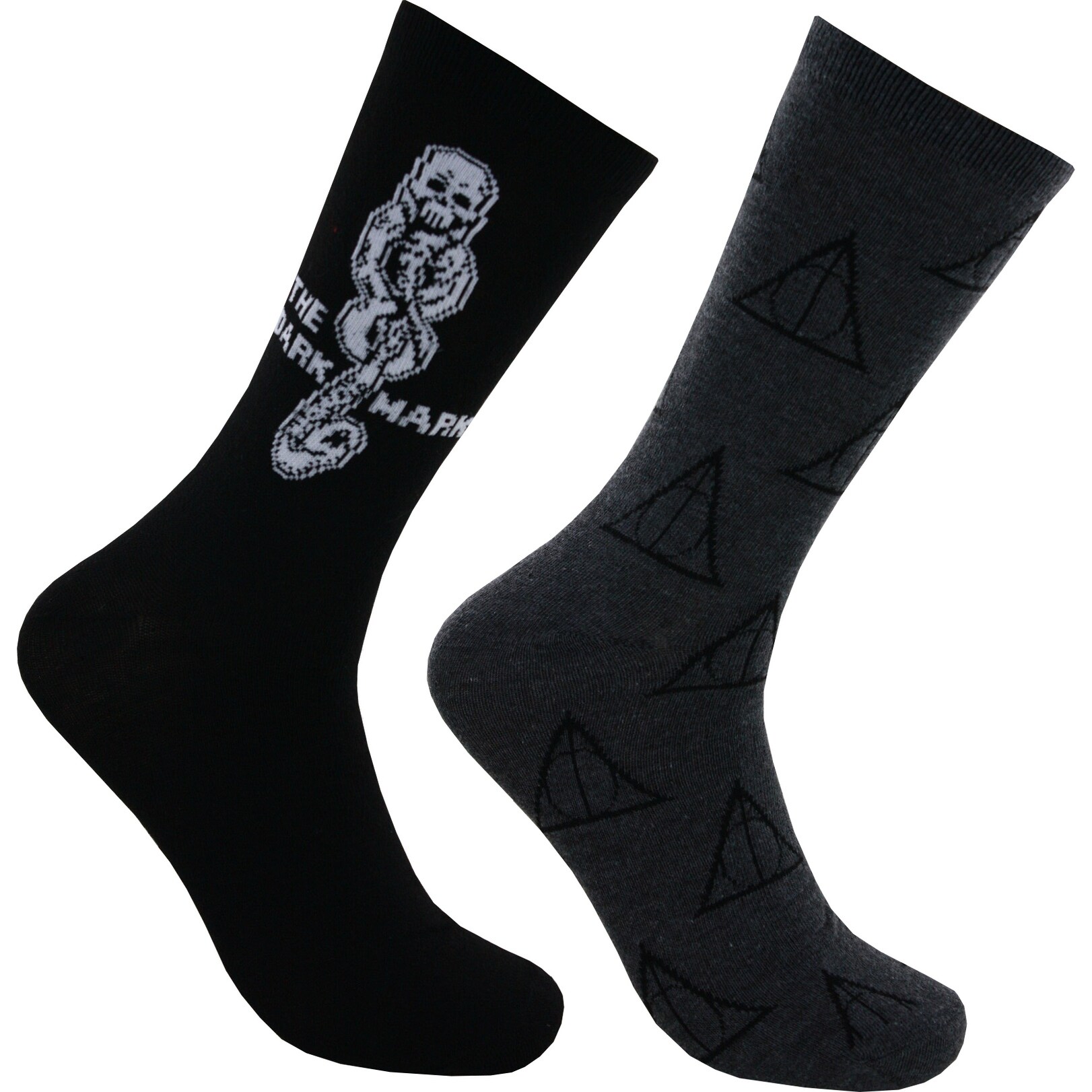 Shop Harry Potter The Dark Mark Casual Crew Socks 2 Pack 6 12