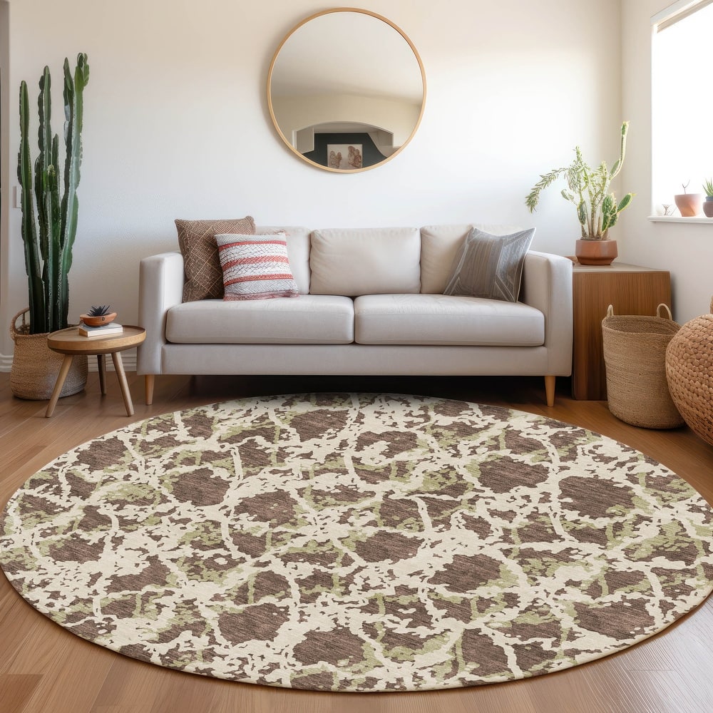 Premium Washable Super Soft Abstract Fusion Mayfield Rug