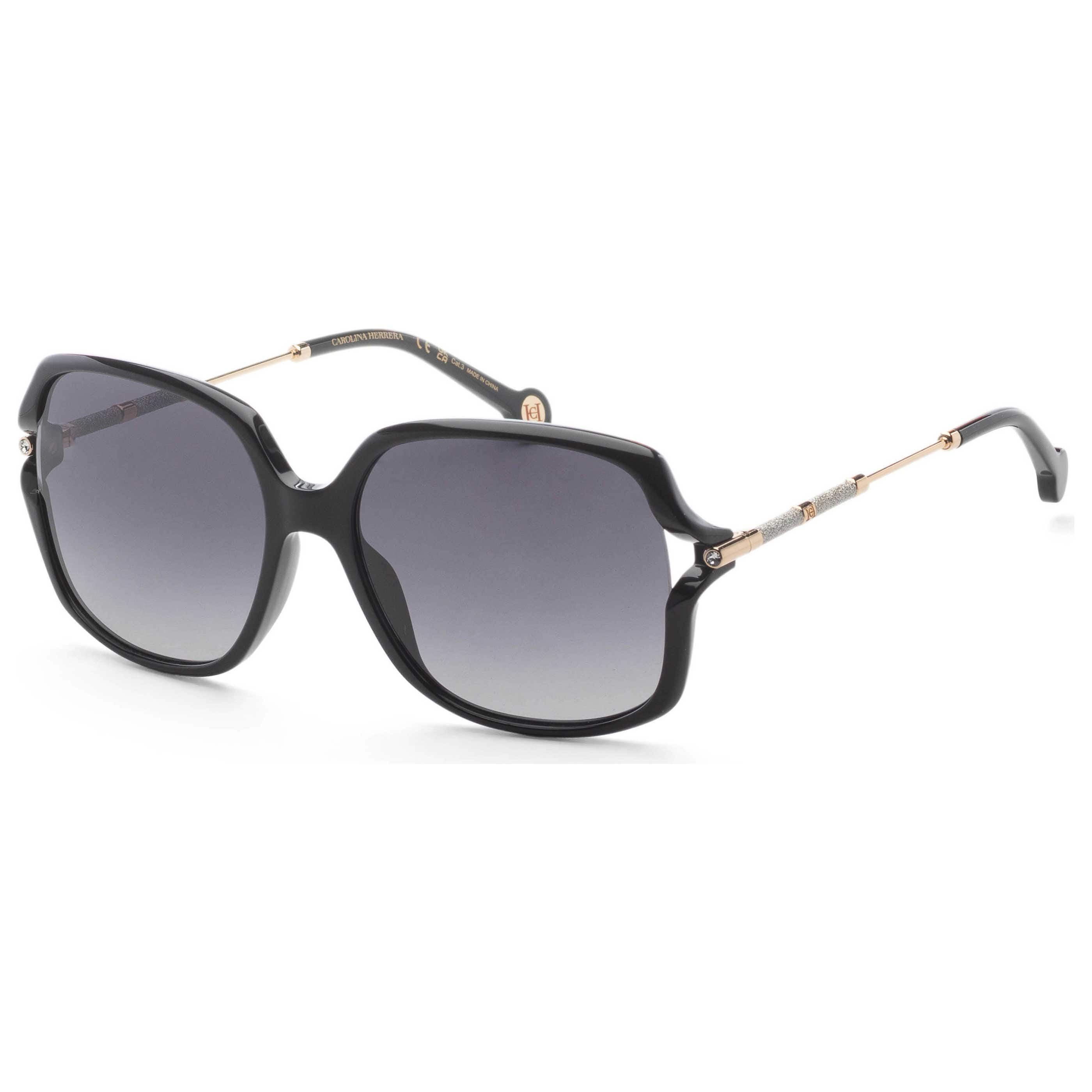 Carolina Herrera Women's 58 mm Black Sunglasses HER0132-G-S-807-58