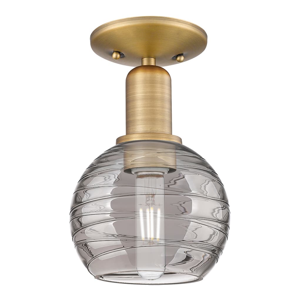 Innovations Lighting 716-1C-G1213-6SM Athens Deco Swirl 6" Wide