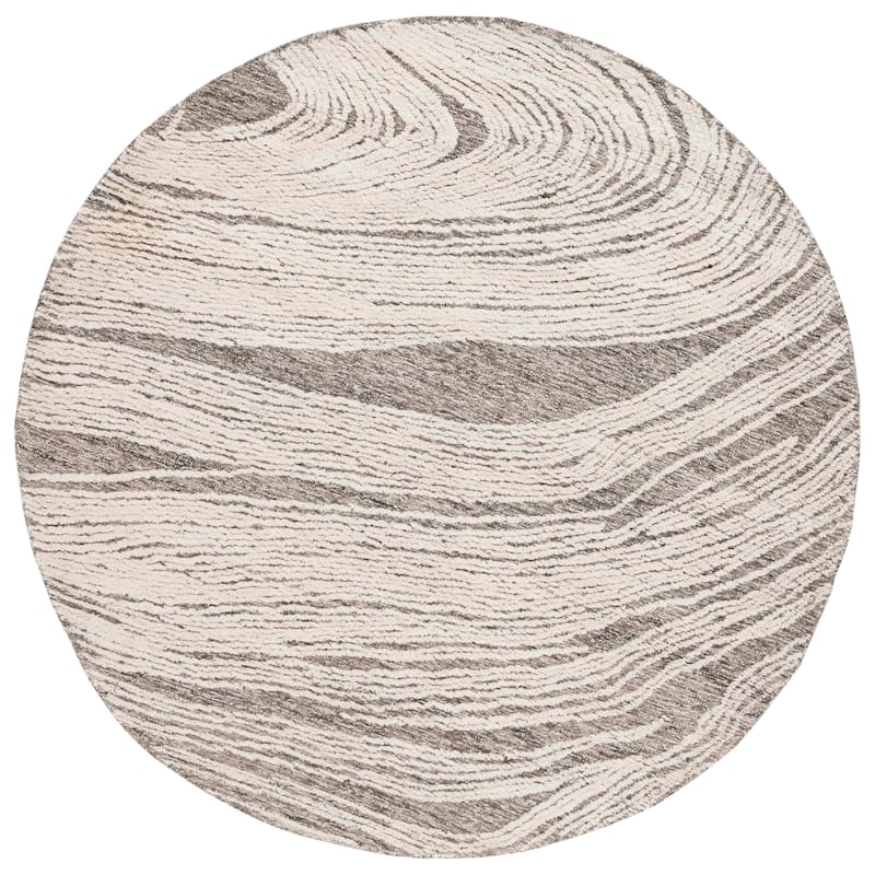SAFAVIEH Handmade Abstract Petrea Modern Wool Rug
