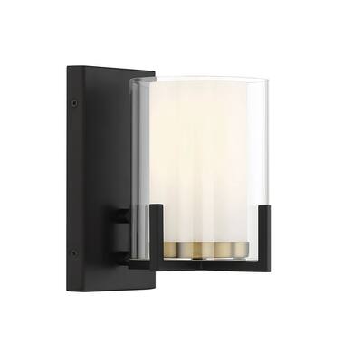 Savoy House 9-1977-1 Eaton 8" Tall Wall Sconce
