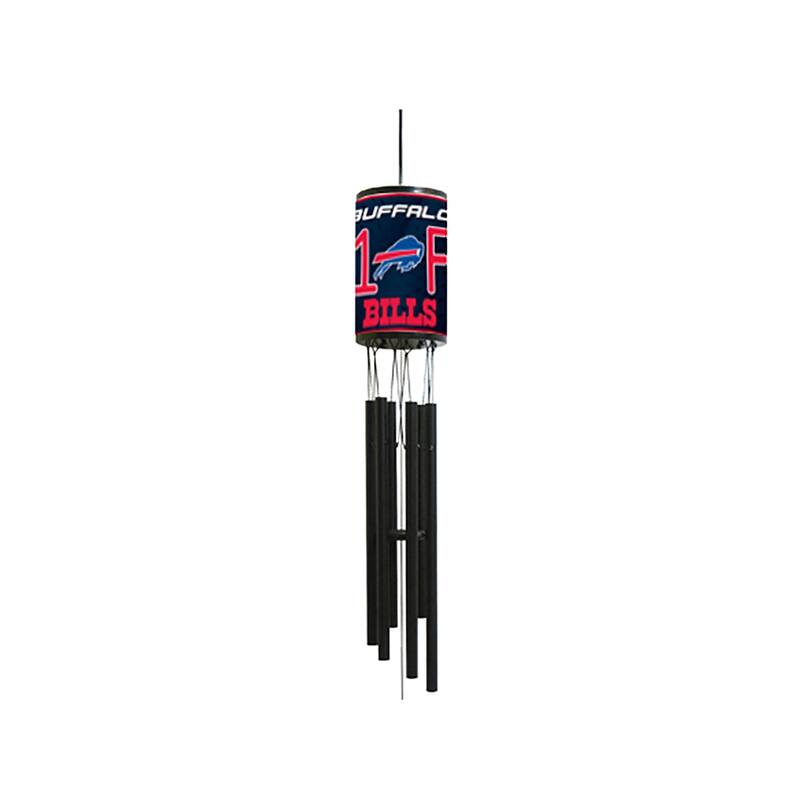 NFL Wind Chime, #1 Fan with Team Logo, Buffalo Bills