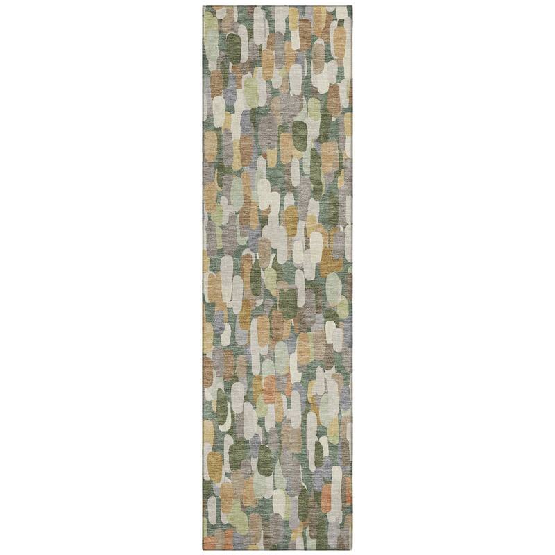 Machine Washable Indoor/ Outdoor Contemporary Drew Chantille Rug