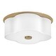 preview thumbnail 5 of 7, Hinkley Lighting 46441 Delaney 2 Light 14" Wide Flush Mount Drum