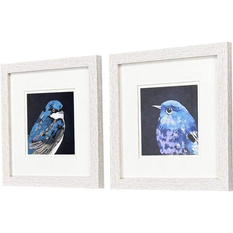 Paragon Vivid Bird I Framed Art - Set of 2