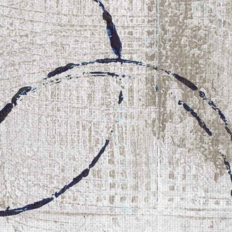 Blue Impression by Tava Studios Canvas Art Print
