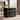 L-Shaped Home Bar Table with Stemware Racks for Home Pub