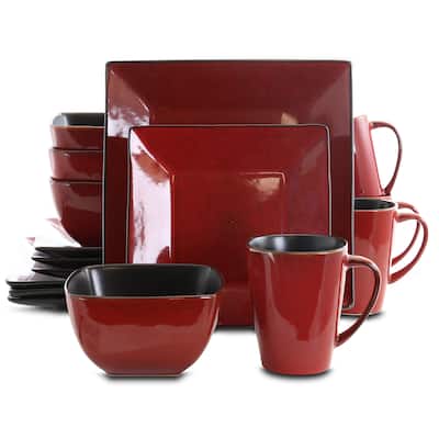 Elama Modern Loft 16 Piece Dinnerware Set
