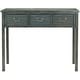 preview thumbnail 2 of 2, SAFAVIEH Cindy Teal Console Table